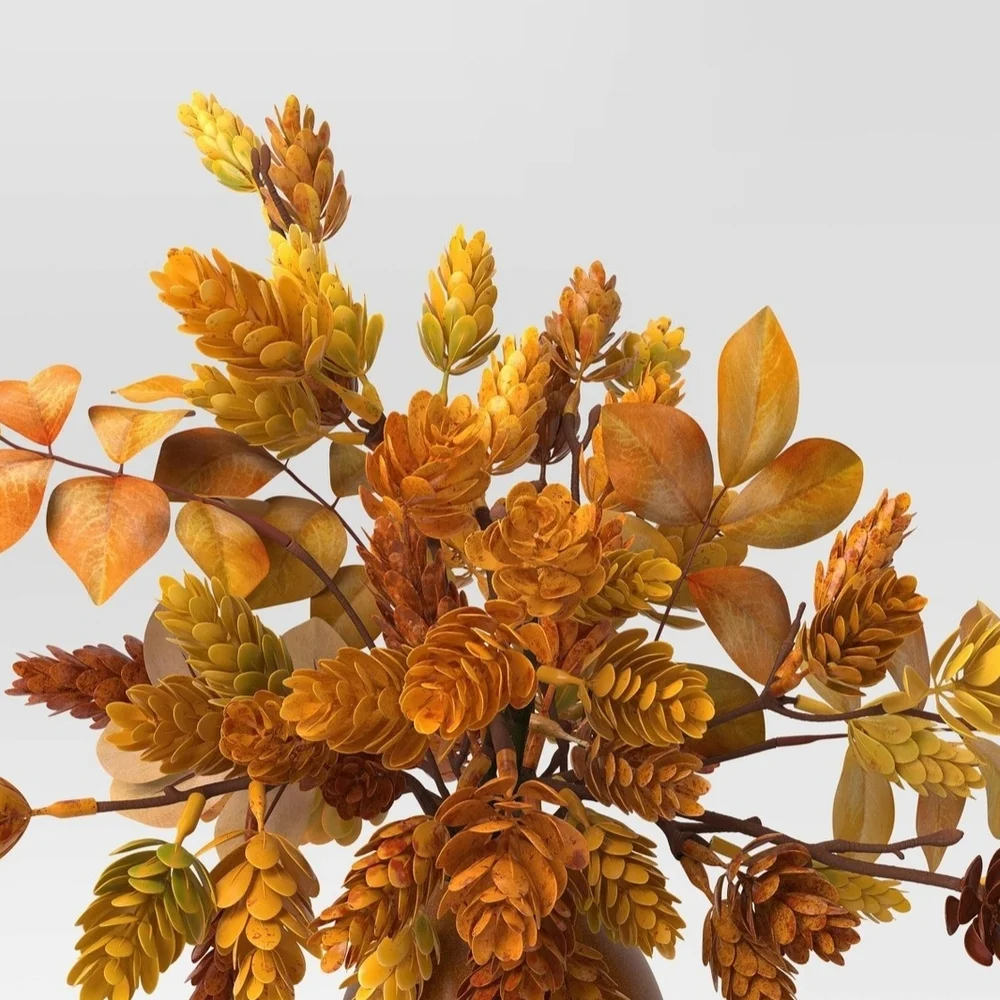 Threshold Small Hops Artificial Plants Fall Arrangement